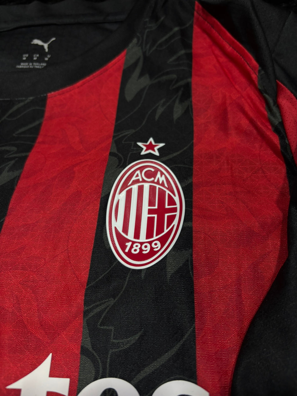 AC MILAN LONGSLEEVE HOME KIT 25/26 UCL VERSION