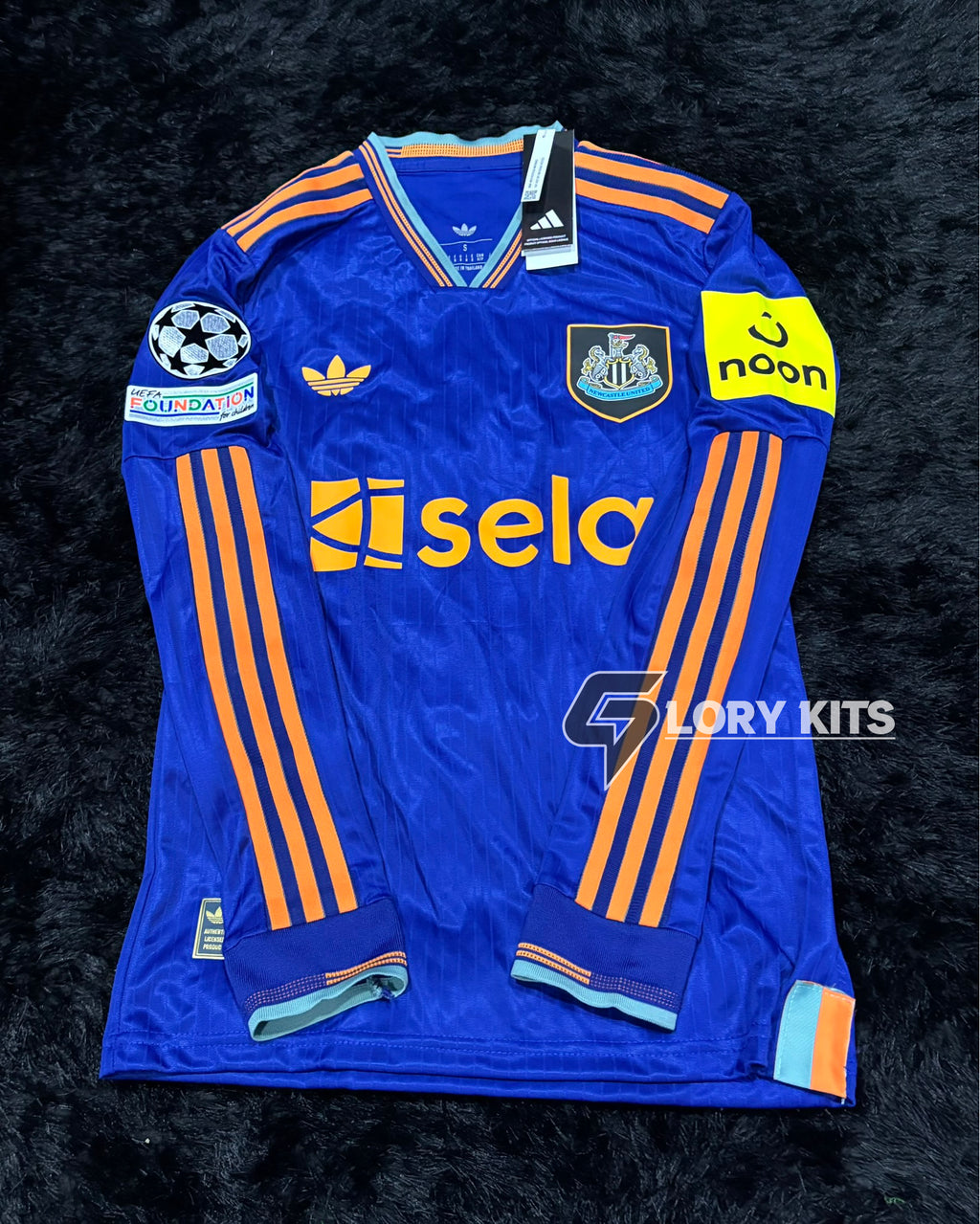 NEWCASTLE LONGSLEEVE THIRD KIT 25/26 UCL VERSION
