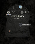 MANCHESTER CITY LONGSLEEVE AWAY KIT 25/26 UCL VERSION