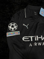 MANCHESTER CITY LONGSLEEVE AWAY KIT 25/26 UCL VERSION