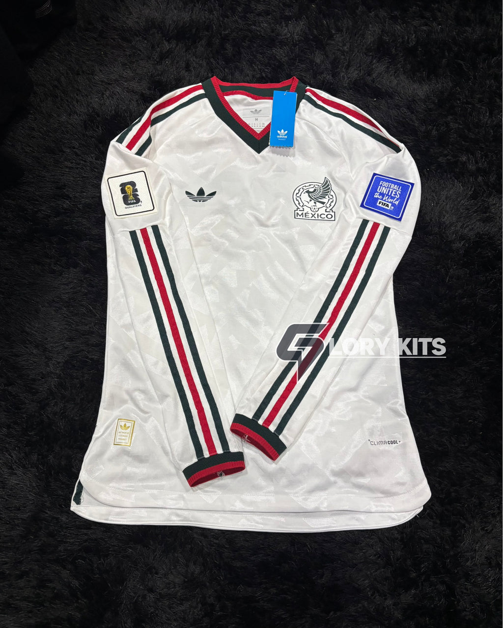 MEXICO LONGSLEEVE AWAY KIT 2026 WORLD CUP VERSION